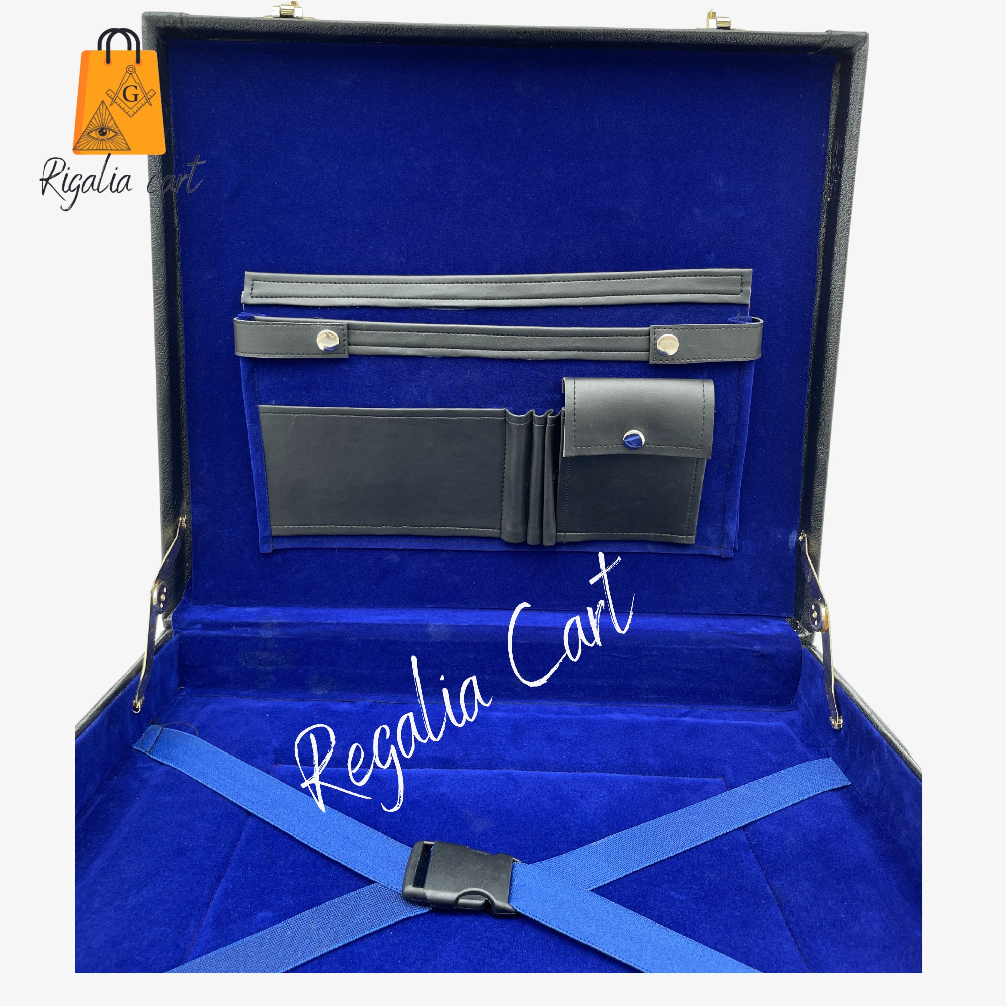 NUOVO QUALIT&Agrave; LEGGERO Regalia Massonica Custodia Morbida/Grembiule Porta MM / WM EUR 54,17 - IT