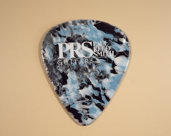 Púa de guitarra PRS personalizada para colgar en la pared