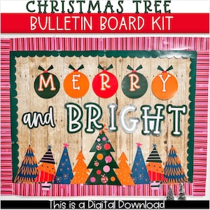 Christmas Bulletin Board Kit | December Bulletin Board | Christmas/Holiday Theme Bulletin Board
