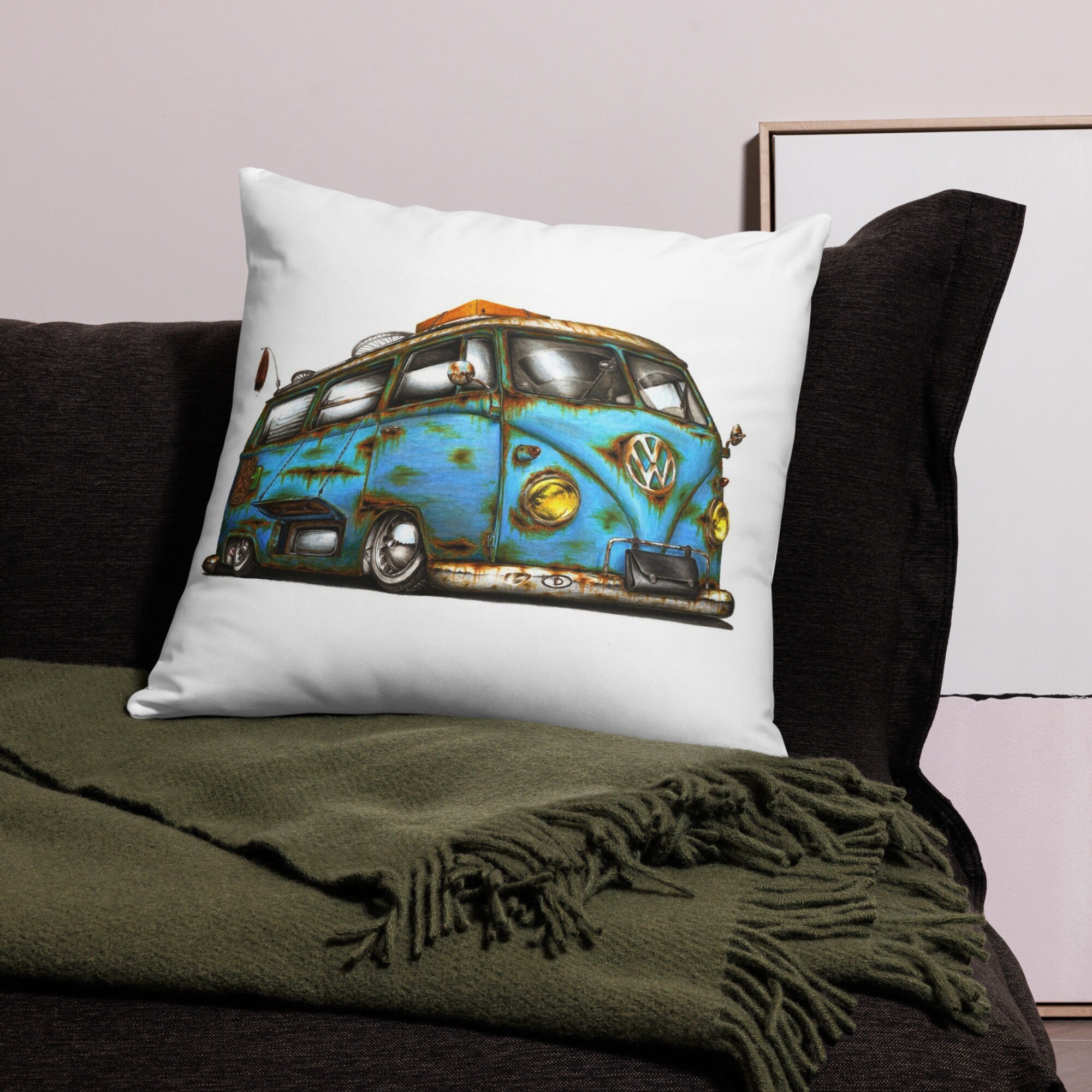 Vw Pillow Etsy UK