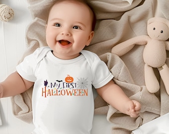 baby first halloween, organic cotton baby, bodysuit, newborn baby romper, baby one piece, unisex romper, organic baby clothes, baby romper