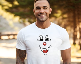 clowncore shirt, clowncore, clowncore clothing, kidscore, clown core, clown nose, silly shirt, weird shirt, trending now, creepy cute,