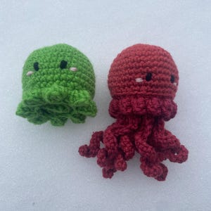 Whimsical Crocheted Octopus and Jellyfish | Cute Amigurumi Sea Creatures