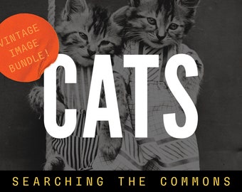 CATS Vintage Image Bundle
