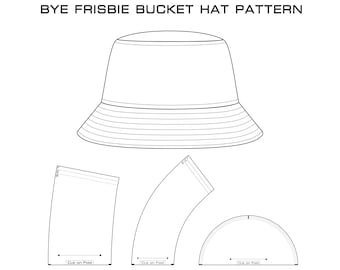 Wzór na kapelusz typu bucket hat dla początkujących i ekspertów Pobierz plik PDF z samouczkiem wideo