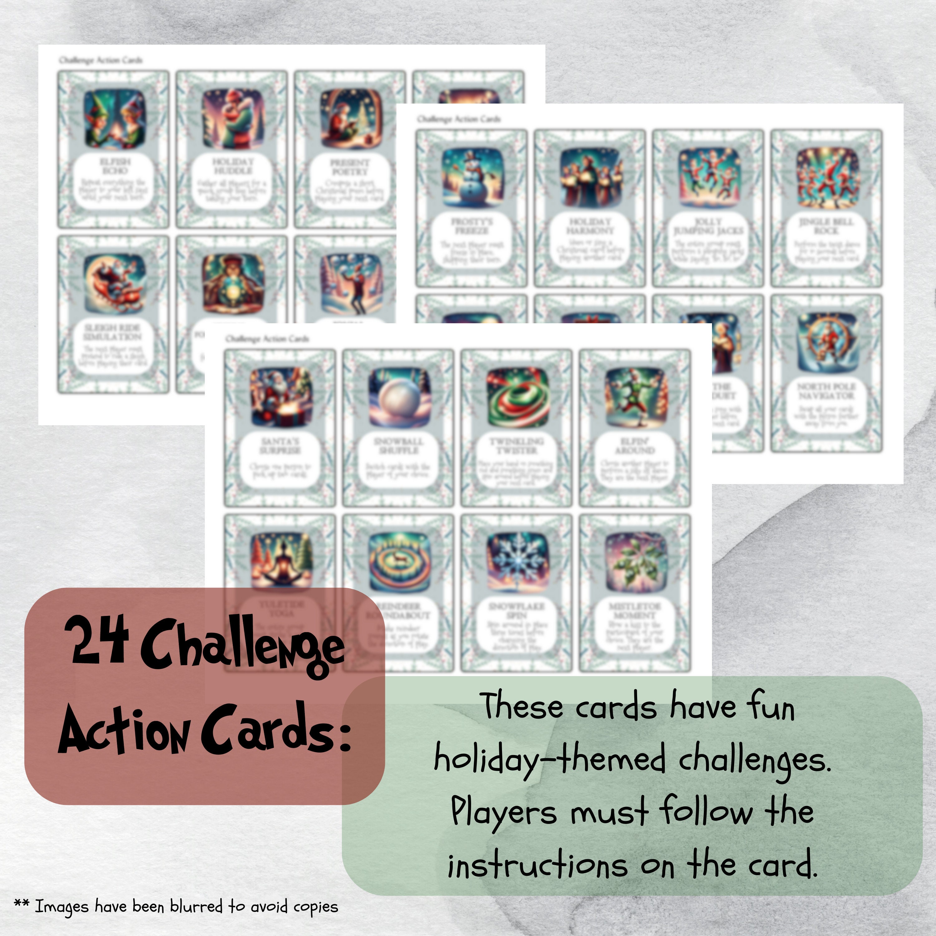 Unique Christmas Gift Exchange Party Game, Printable White Elephant