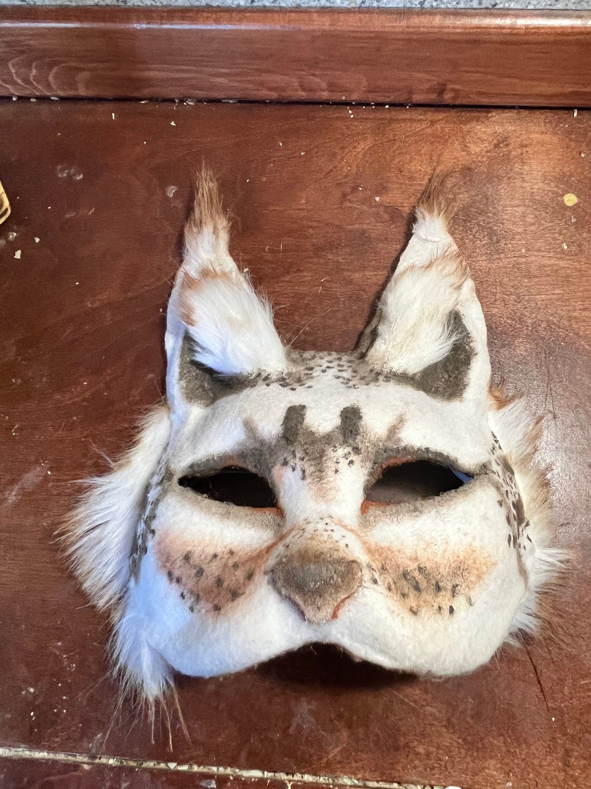 Therian Cat Mask Quadrobics Mask Lynx Mask Therian Mask 