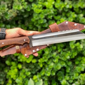 Fully Handmade D2 Steel Blade Cobra knife, Survival Camping Hunting Knife fathers day gift, Christmas Gift for him best gift for him