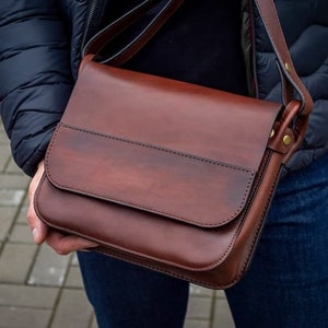 Personalized Shoulder Bag, Leather Crossbody Bag, Men’s Leather Bag, Messenger Bag, , Crossbody Bag, Travel Bag, Gifts For Men, Gift For Him