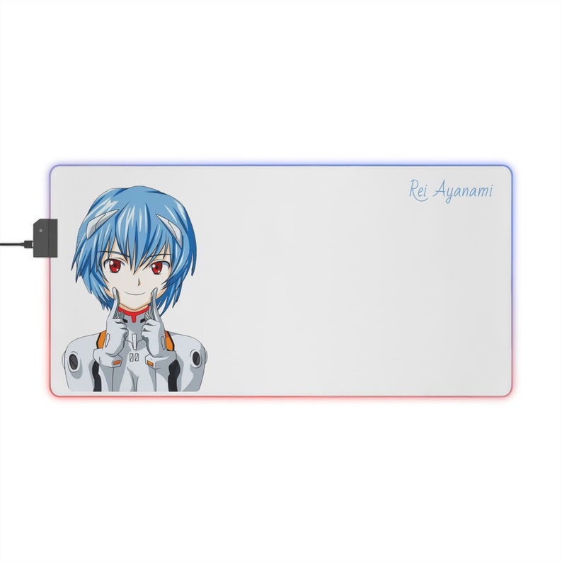 Evangelion LED Gaming Mouse Pad Etsy
