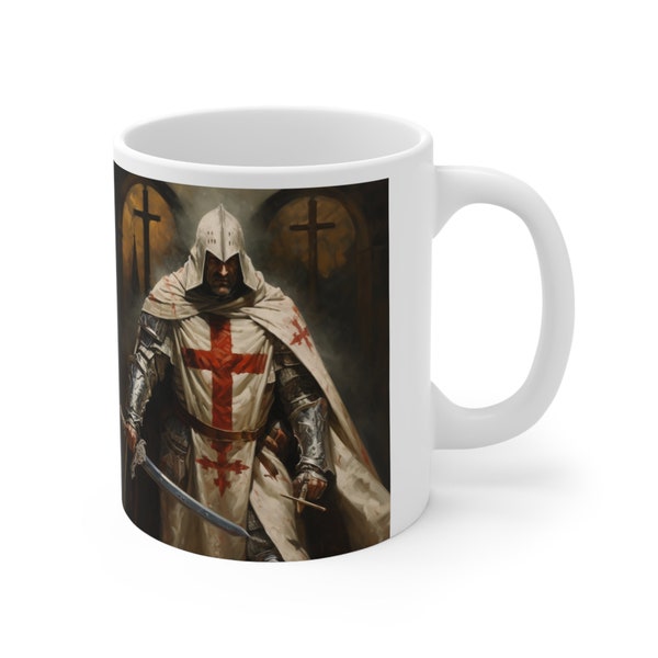 Knights Templar Mug | "Every girl's crazy about a sharp dressed man." -ZZ Top