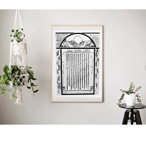 Moon Calendar 2025 digital Download
