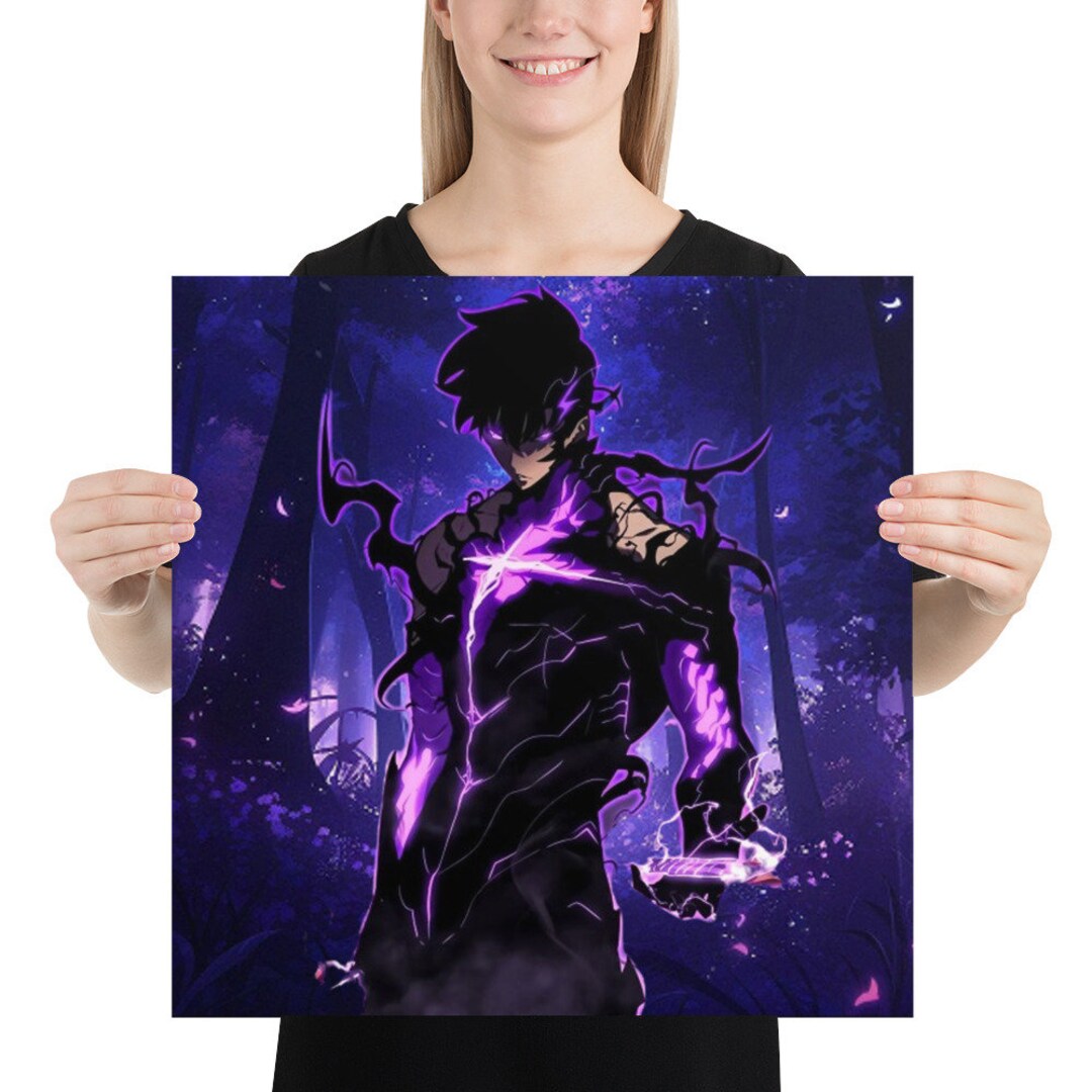Solo Leveling Poster, Solo Leveling, Solo Leveling Merch, Solo Leveling Geschenk, Anime Geschenk
