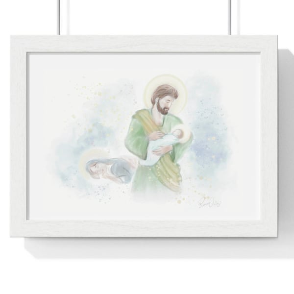 Fatherly Love of St. Joseph | Nativity | Sleeping Mary
