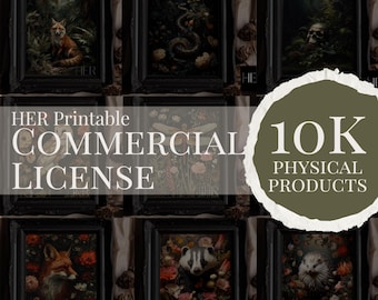 Commercial Use License for Artwork | Sell Physical Products (10,000 Units)