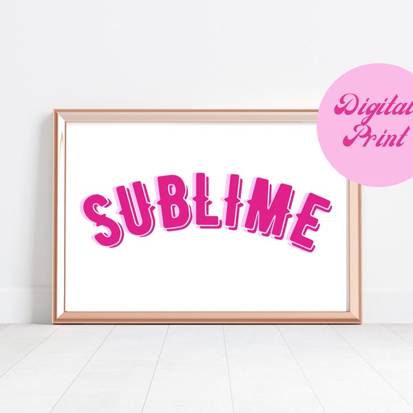 Barbie Movie Poster - Sublime Poster - Ken Quote Poster - Mojo Dojo Casa House Poster - Barbie Movie Quote Poster