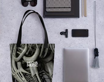 Biomechanic Tote bag