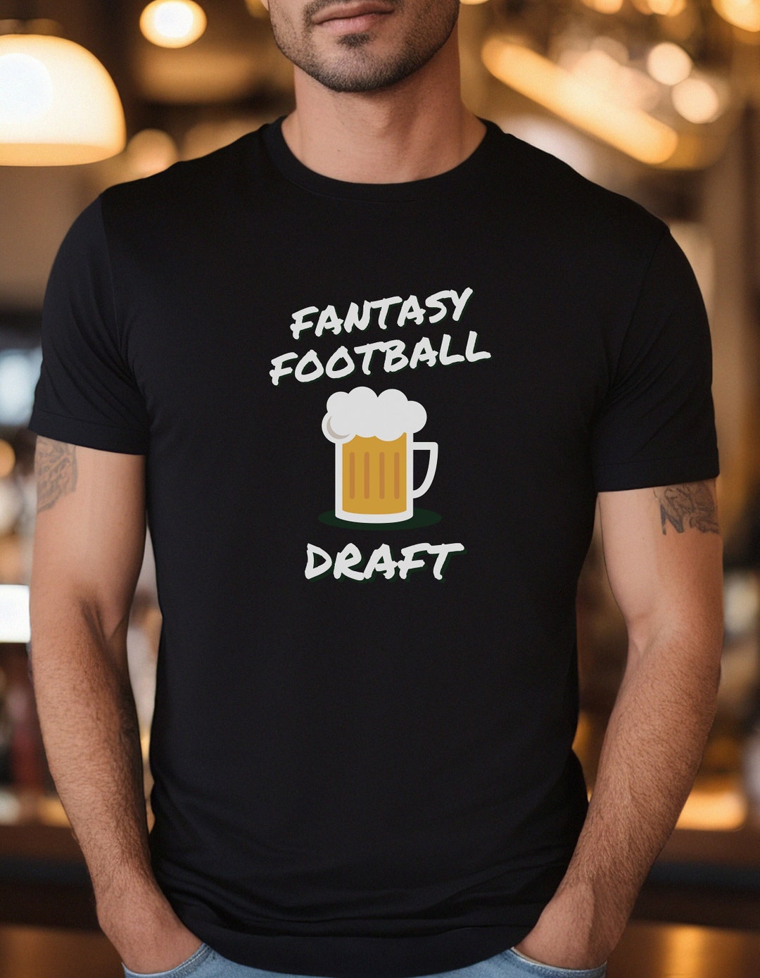 Fantasy Football Draft Shirt for Men and Women Funny Football Etsy