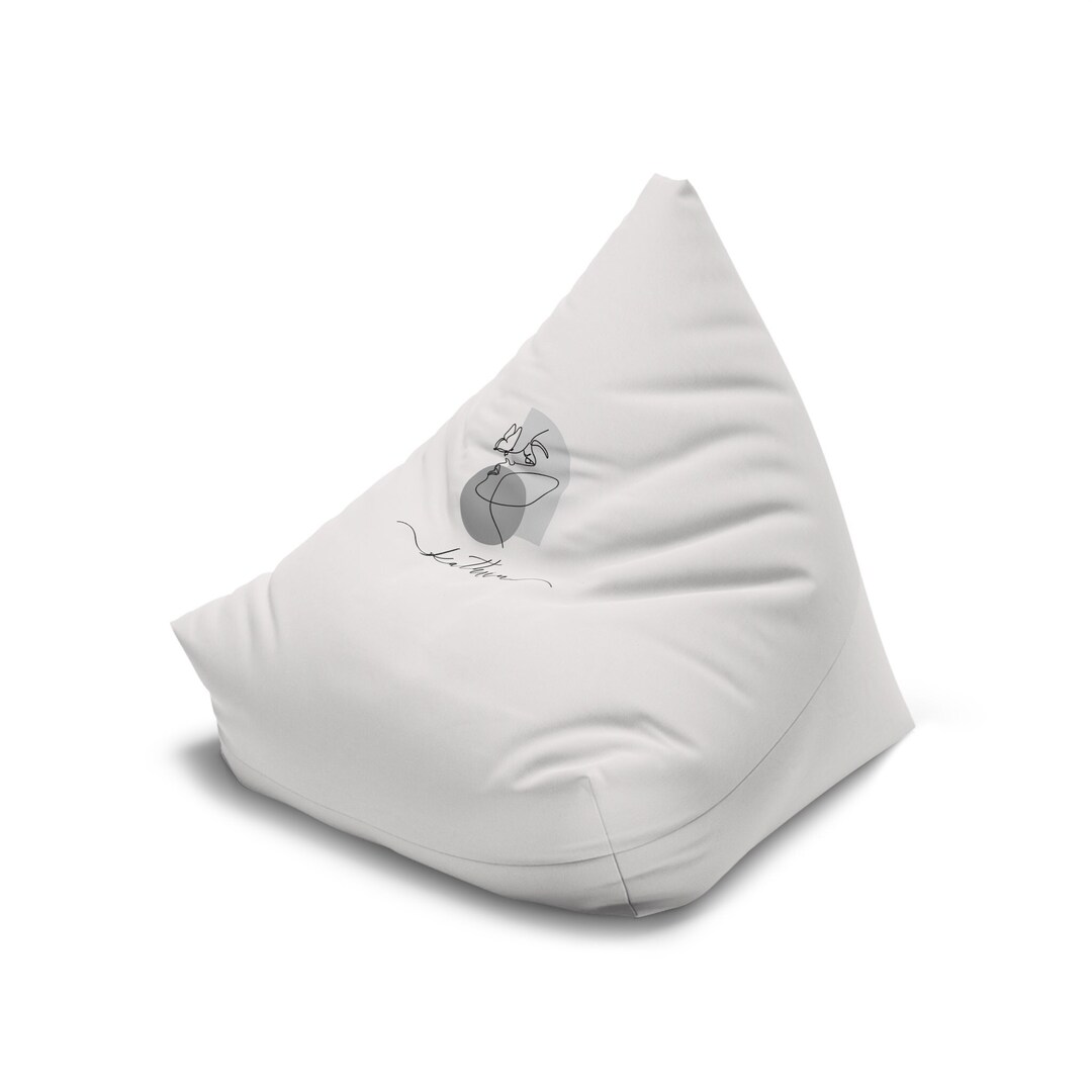 Adult Personalized Bean Bag Chair Living Room Decor Floor Etsy