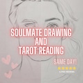 Soulmate Drawing + Tarot Reading, SAME HOUR, Draw My Soulmate, Your Future Husband/Wife, Soulmate Reading, Fast Delivery