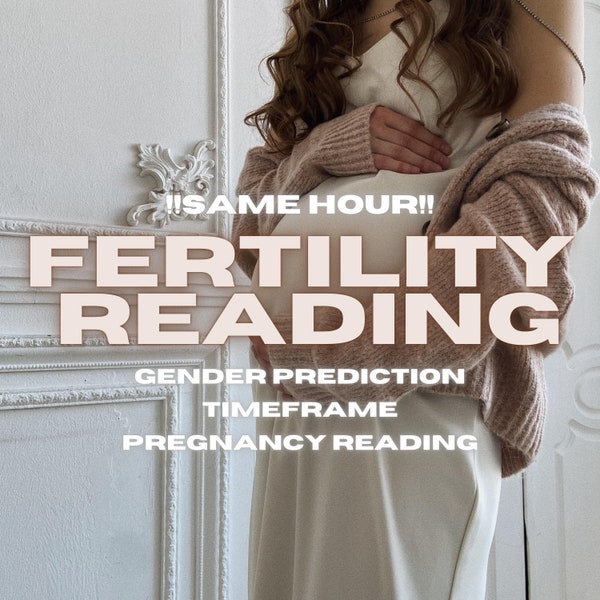 Fertility Tarot Reading, Conception & Gender Reading, (Gender Prediction, Timing, Pregnancy Blocks)  Same Hour, Fast Delivery