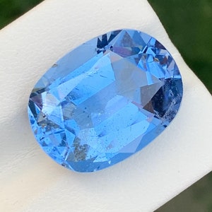17.15 Cts Goshenite | Genuine Loose Cushion Aquamarine Goshenite Ring | Goshenite Necklace