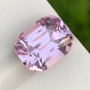 11.10 CT&#39;s Natural Kunzite from Afghanistan | Faceted Pink Kunzite Ring | Kunzite Jewelry | Kunzite Pendant
