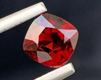 1.60 Cts Loose Red Spinel | Faceted Burmese Red Spinel | Red Spinel from Myanmar | Red Spinel Ring