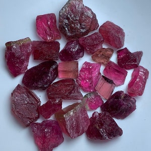 87.35 CT&quot;s Facet Rough Rubellite Tourmaline | Facet Grade Rubelite Tourmaline