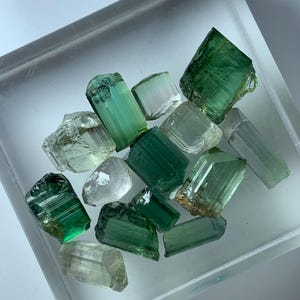 12.73 Grams Facet Rough Tourmaline Lot