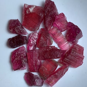 132.95 CT&#39;s Facetrough Rubellite Tourmaline | Facet Grade Rubelite Tourmaline