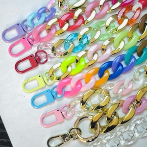 Chain Link Bag Charm | Bag and Purse Decor | Personalized Bag Charms | Bag Charm | Pocketbook Charms Decor