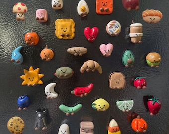 Imanes de arcilla estilo Jelly Cat