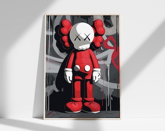 The Nature of Need KAWS ポスター The Nature of Need KAWS ポスター