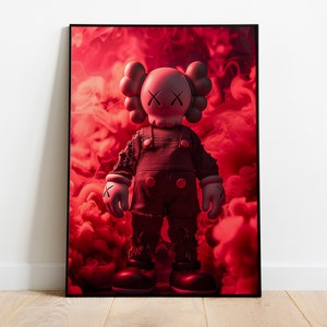 Hypebeast Poster,set of 3,printable KAWS Graffiti Poster,hypebeast Toys ...