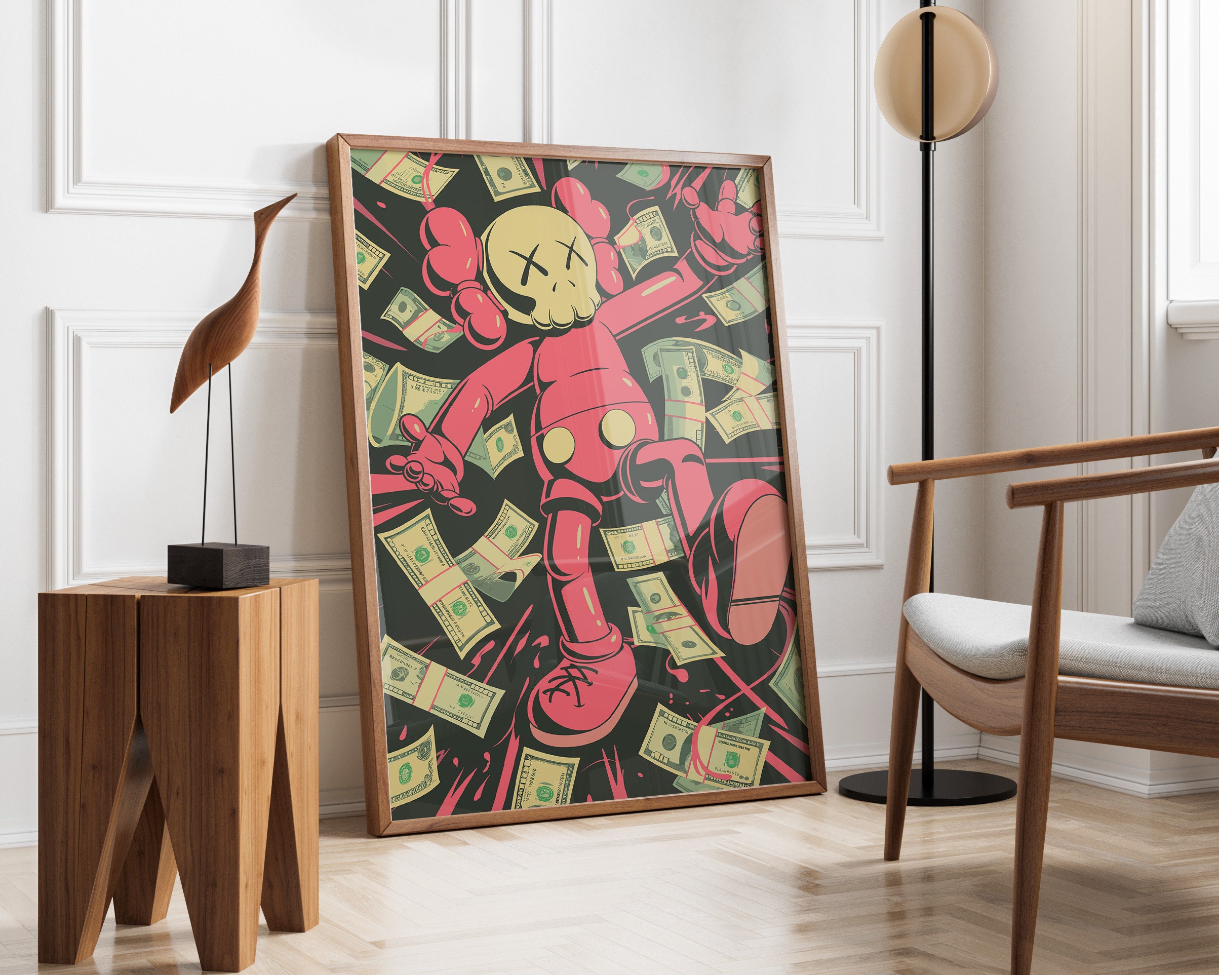 最も 割引 Hypebeast Single Poster,printable KAWS Graffiti Poster,kaws アート・デザイン・音楽