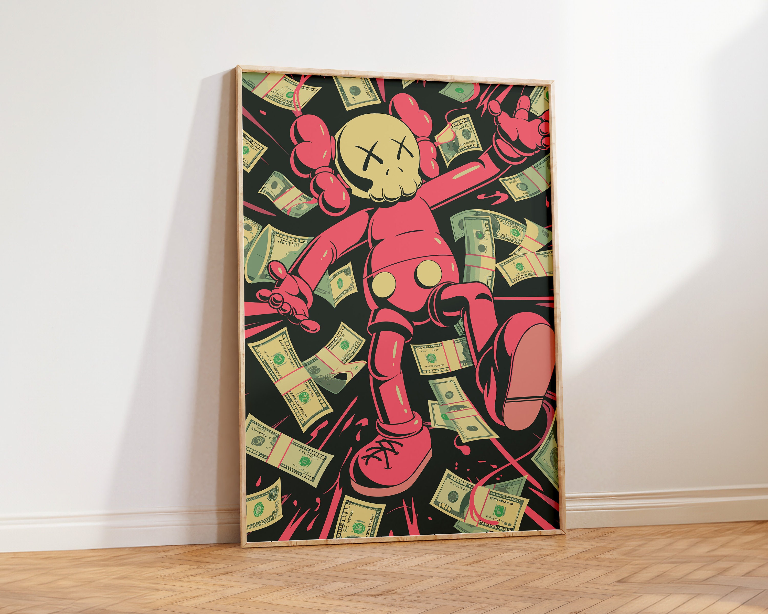 The Nature of Need KAWS ポスター KAWS 'The Nature of Need' 2012 Exhibition Print Flyer
