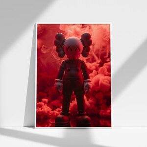 Hypebeast Poster,set of 3,printable KAWS Graffiti Poster,hypebeast Toys ...