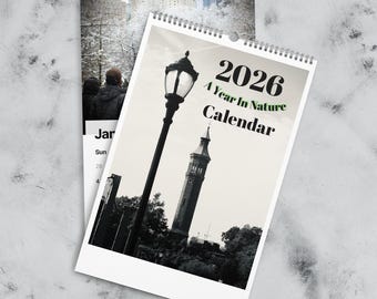 A Year Of Nature 2026 - Scenic Photography Wall Calendar