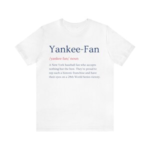 NY Yankees Unisex Definition T-Shirt - New York Yankees Baseball-T-Shirt