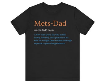 Dad NY Mets Definition Tee - New York Mets Baseball T-Shirt