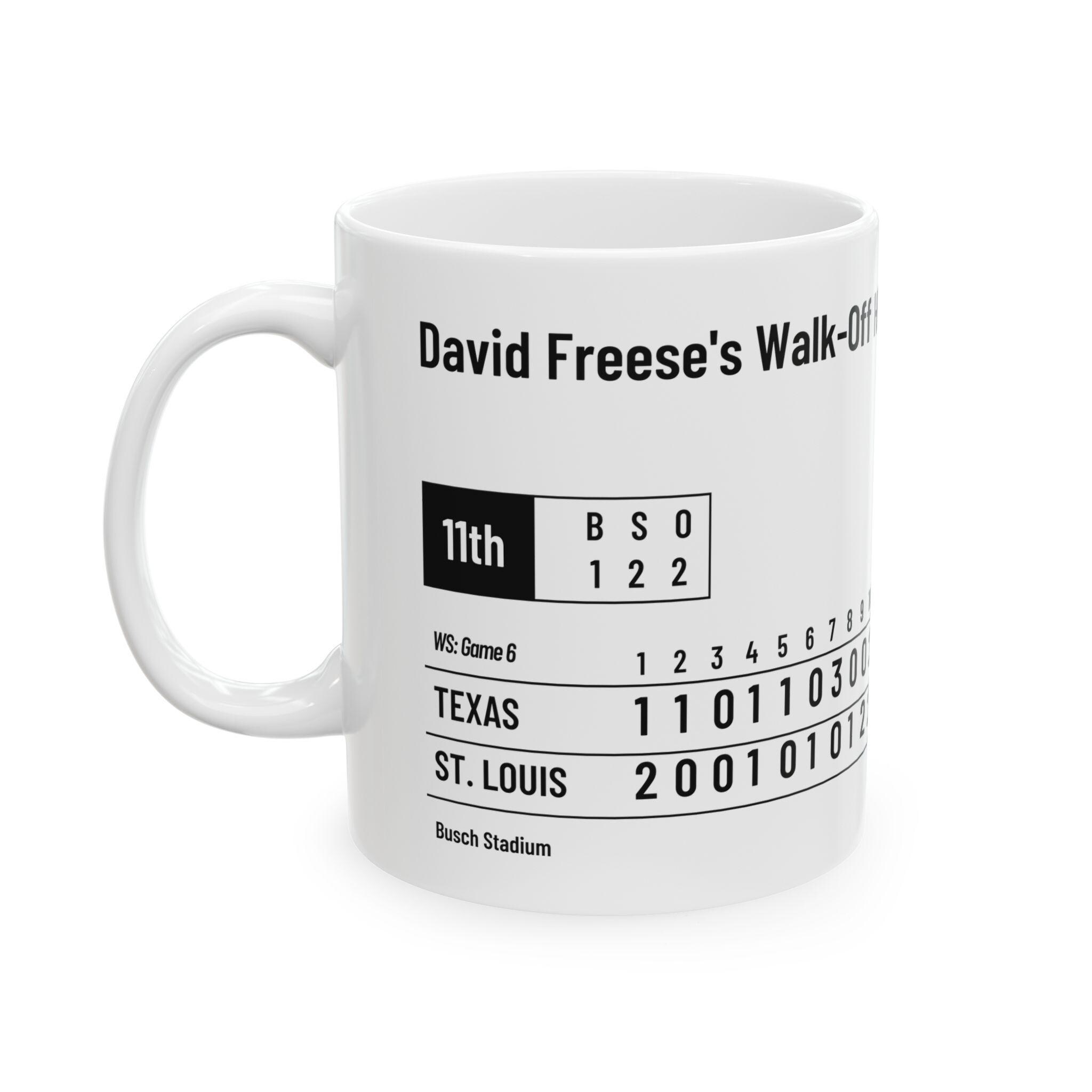 2011 St. Louis Cardinals Mug: David Freese World Series 11oz or 15oz
