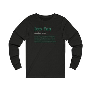 Ny Jets Long Sleeve Shirt Etsy