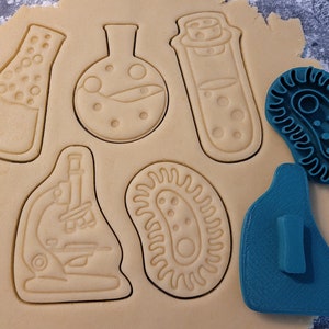 Laboratory motif cookie cutter