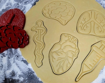 Medical-themed cookie cutter