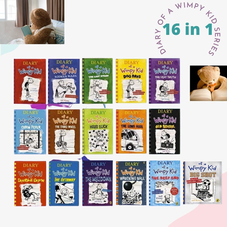 Diary of a Wimpy Kid Book Series Great Read for Kids, Popular Childrens ...