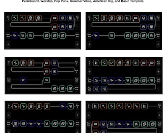 Quad Cortex Preset Bundle 4: JM Pedalboard, Worship, Pop Punk, Summer Vibes, American Rig, and Template PDFs + Transfers