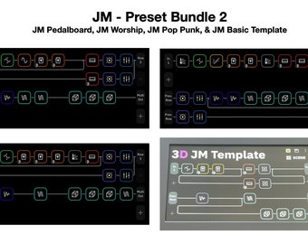 Pacchetto preset Quad Cortex 2: pedaliera JM, Worship, Pop Punk e modelli PDF + trasferimenti