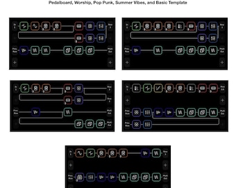 Paquete de presets Quad Cortex 3: Pedalera JM, Worship, Pop Punk, Summer Vibes y plantillas en PDF + Transferencias