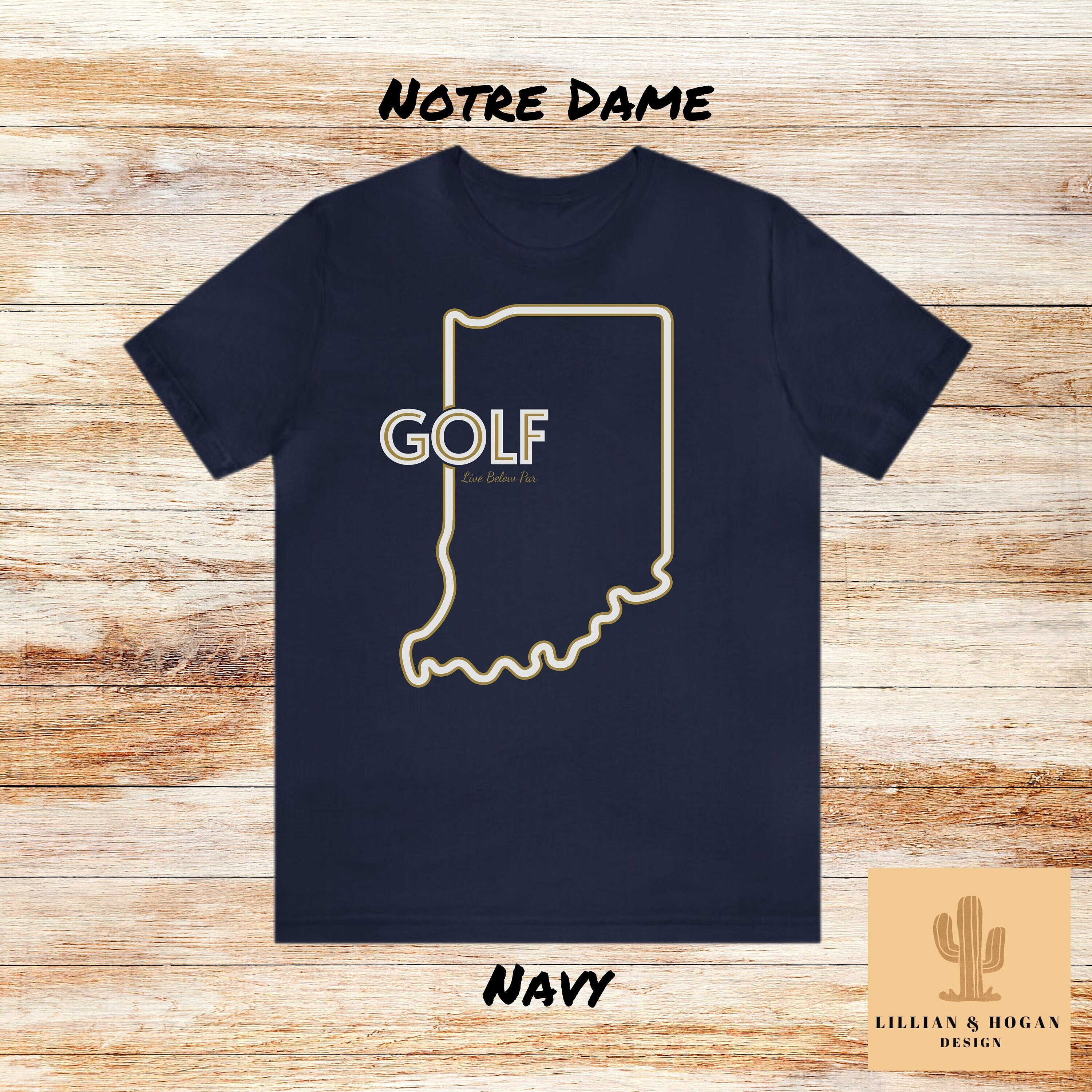 Notre dame golf shirt sales